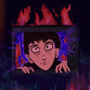 I Saw the TV Glow fanart, 2025